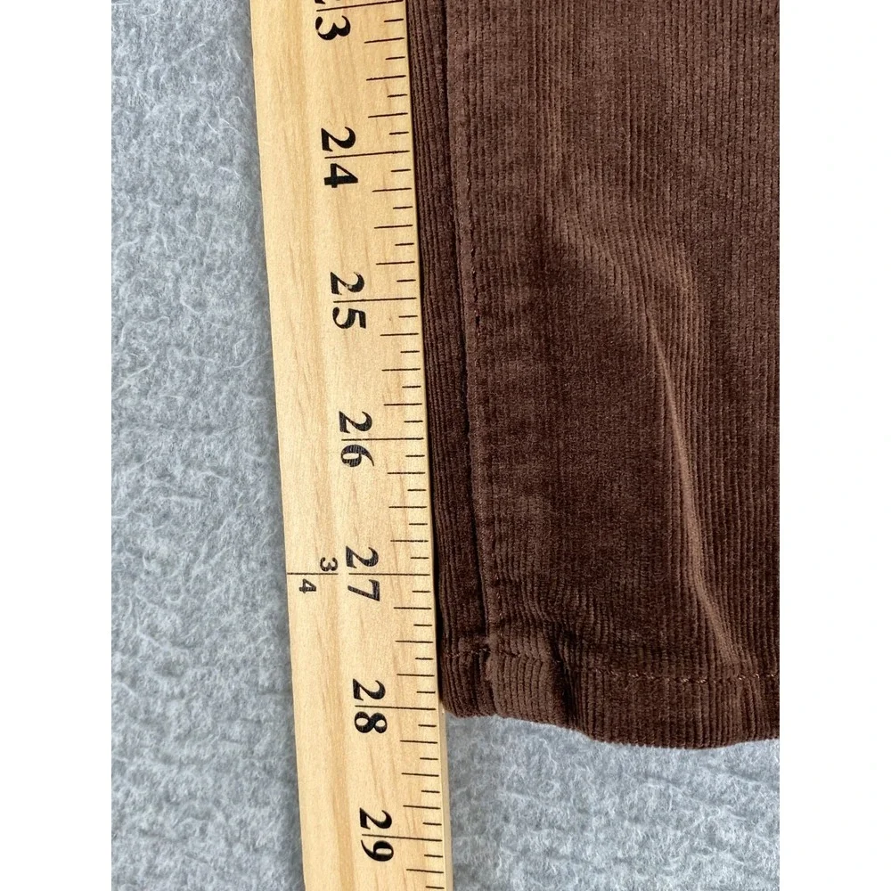 Adriano Goldschmied The Stevie Ankle Brown Corduroy 26R‎ (Fits 28) Preppy City